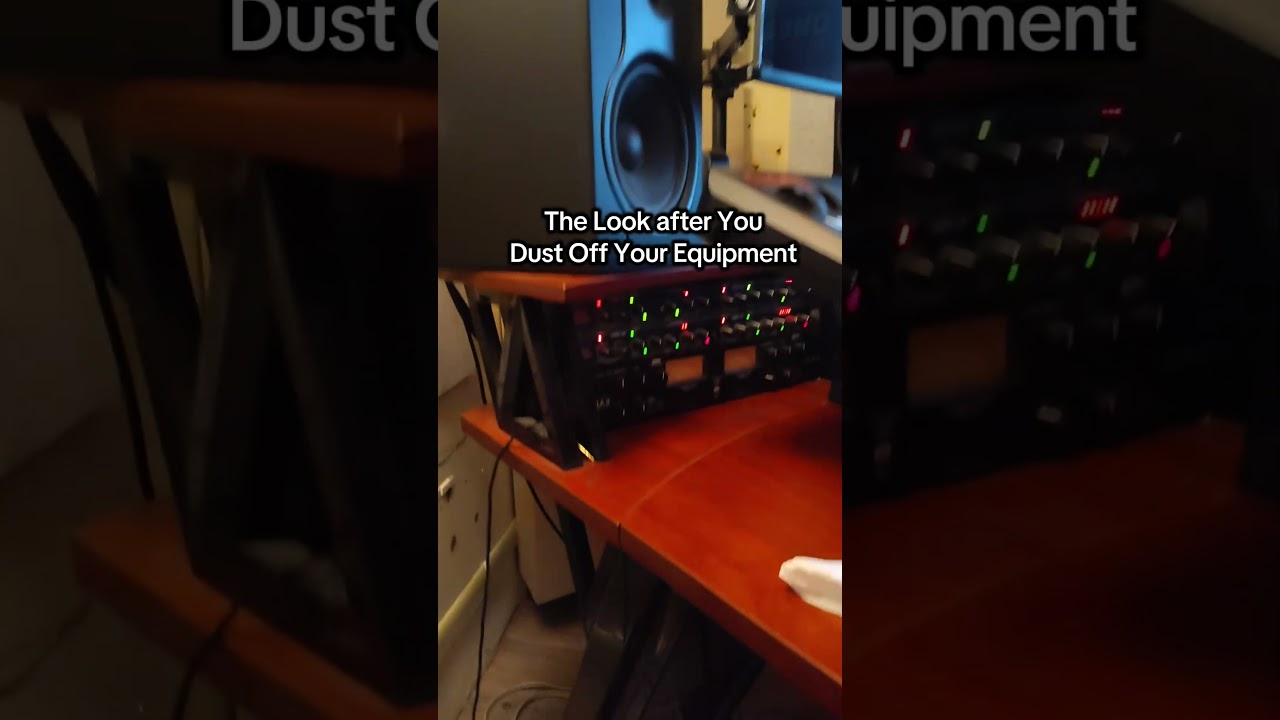 Dusting Studio Equipment Off Brings Out The Beauty in 