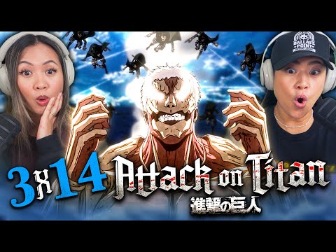 REINER V. EREN 2 👊🏼 Attack on Titan Season 3 Episode 14 | Reaction & Review