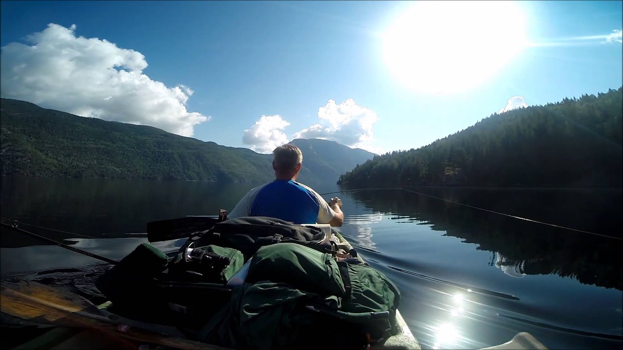 Kanotur i Telemarkskanalen