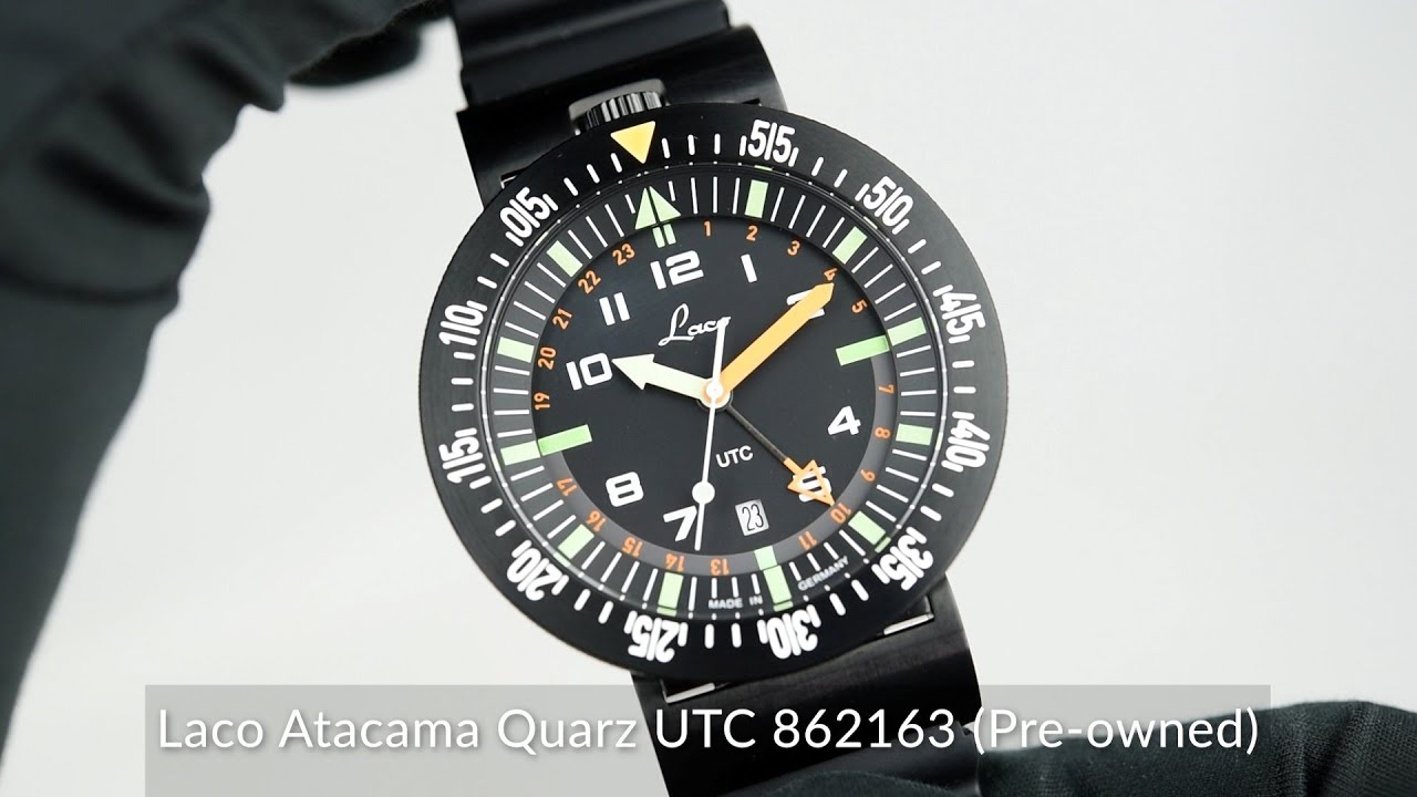 Laco Atacama Quarz UTC 862163 (Pre-owned) - SeriousWatches.com