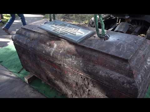 Sinton time capsule opened after 50 years, but water damage tells its own story