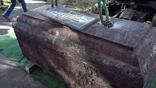 Sinton time capsule opened after 50 years, but water damage tells its own story