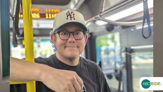 Why do you ride the bus? ABQ RIDE Rider Spotlight: John Lopez
