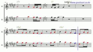 One Hundred Ways - Eb Alto Sax Sheet Music  [ David Sanborn ] chords