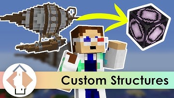 How to Create CUSTOM STRUCTURES in Minecraft 1.16