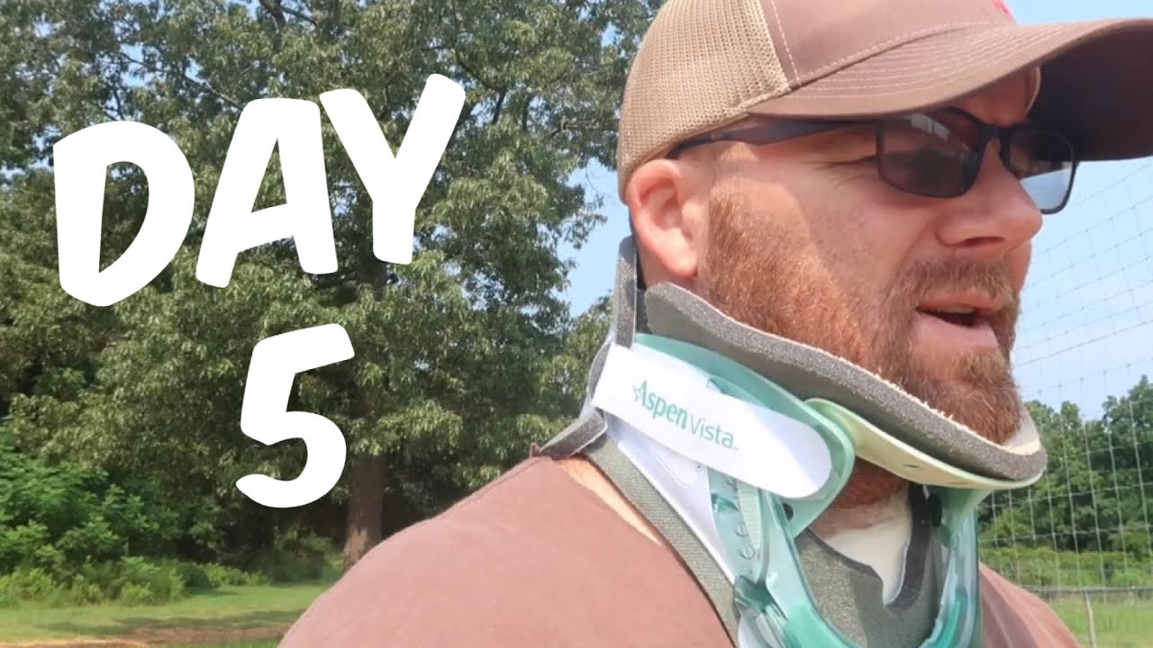 ДЕНЬ 5 🤔🤔🤔 После операции на шее