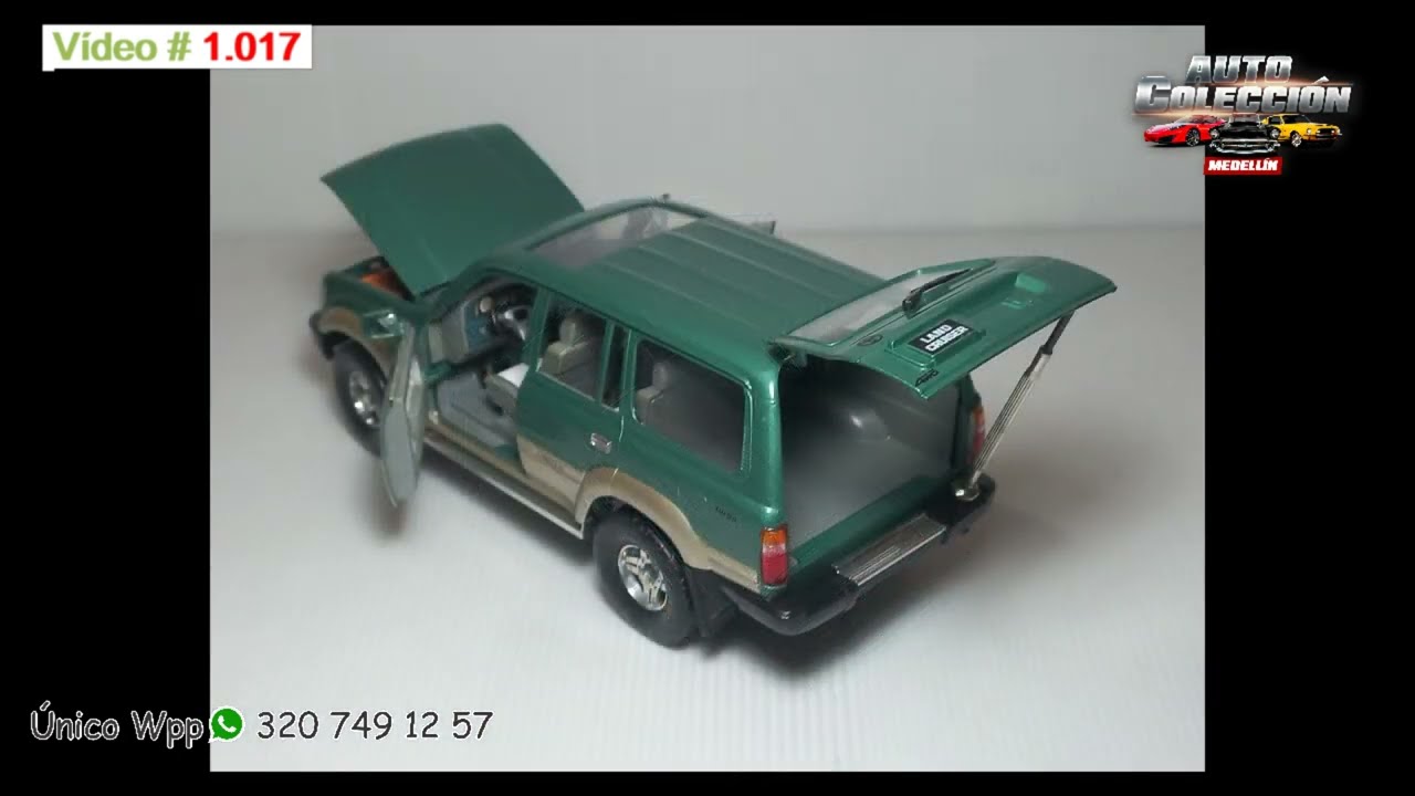 Road Tough 1/18 ミニカー LAND CRUISER 1992年 ミニカー
