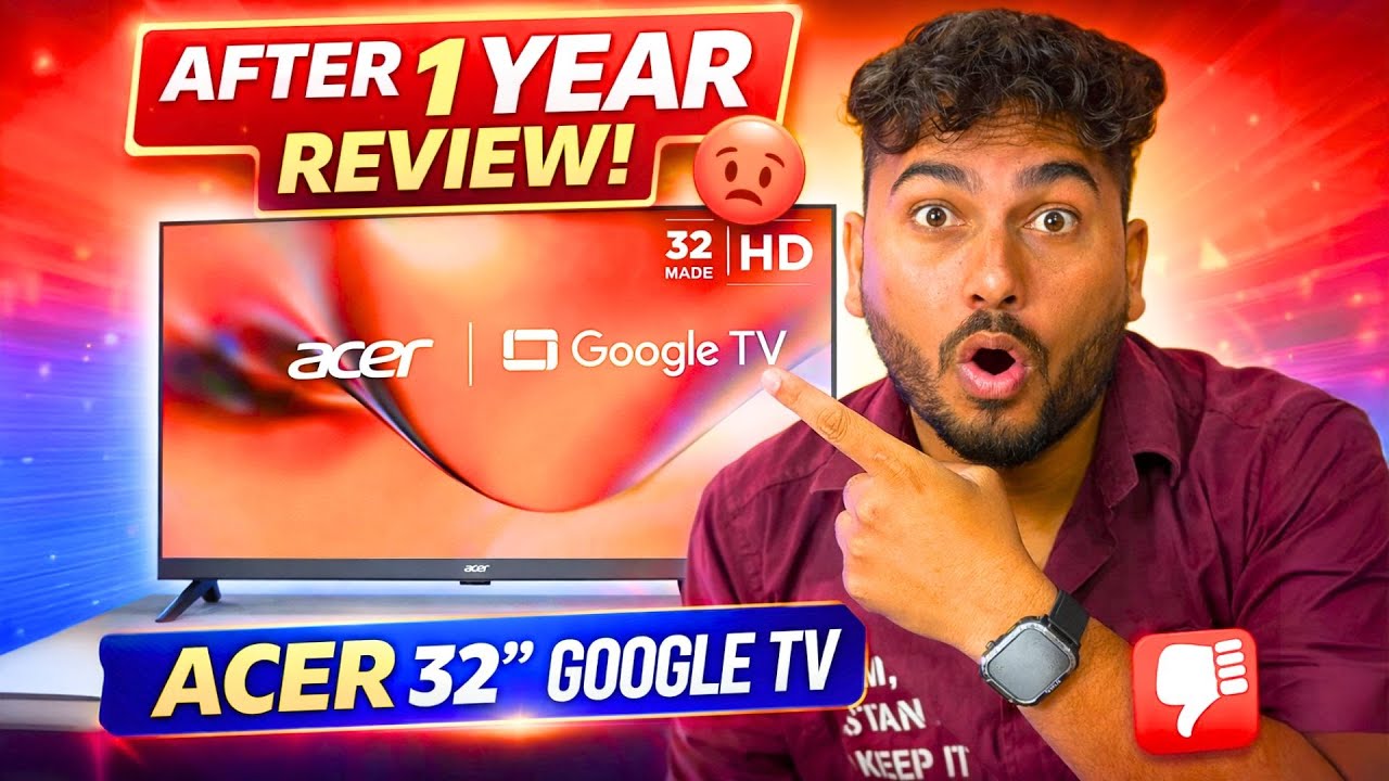 Under 10k Best TV After 1 Year 🔥 Acer J Series 8999 Long Term Review