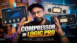 Compression Explained in Logic Pro | Compressor, CLA-2A & CLA-3A