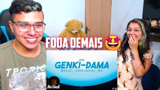 REAGIMOS A GENKI-DAMA - Lucas A.R.T., Gabriel Rodrigues e DK47 [Prod. Gustavs Strazdins]