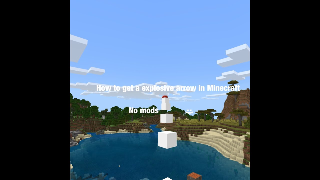 How to get a explosive arrow in Minecraft (no mods) with command block ...