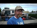 Homeless man lost the house he lived in for 27 years and now lives in a van.