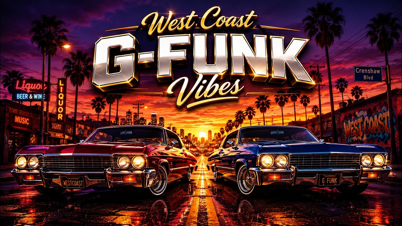 🔥 G-Funk Mix | Best West Coast Hip Hop Beats for Cruising
