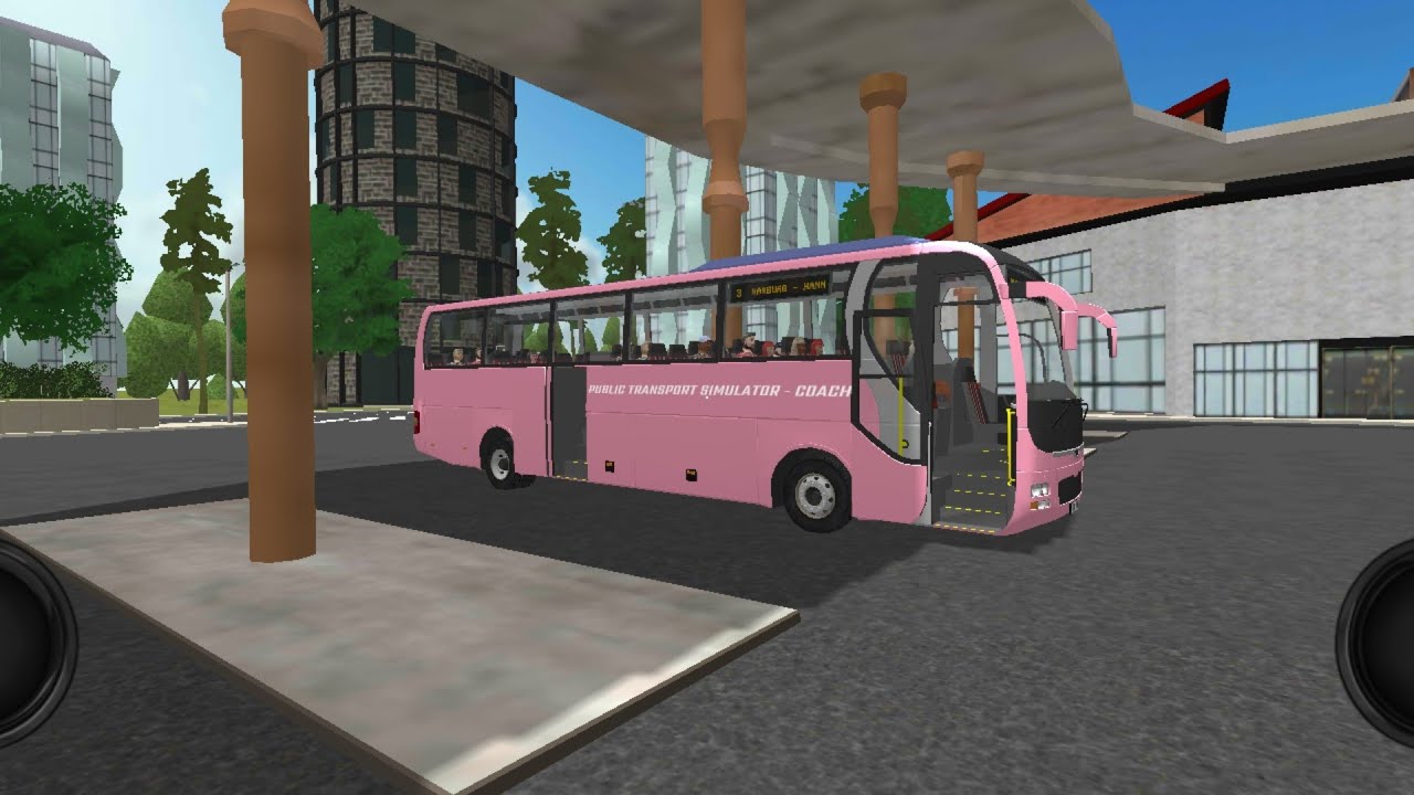 Pink bus Simulator ultimate ❤️🇮🇳🇮🇳🏎️🎮💨🚐🚃🚎🛣️