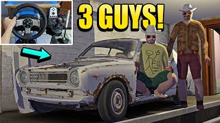 3 Guys 1 Satsuma in My Summer Car Multiplayer | BeerMP