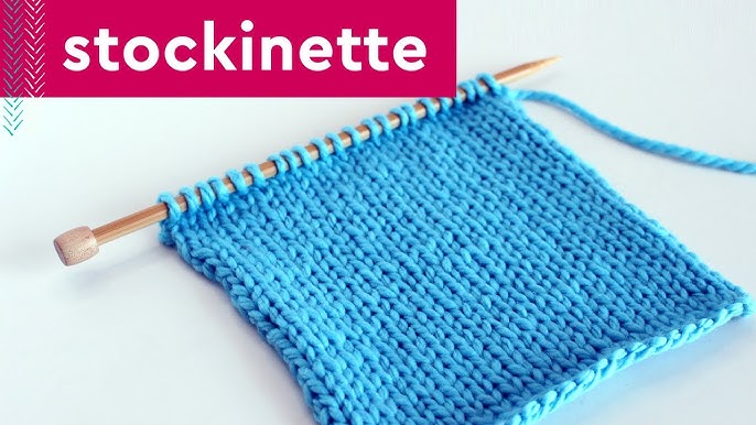 How to Knit a Stockinette Stitch Wash Rag (Dish Cloth) « Knitting & Crochet  :: WonderHowTo