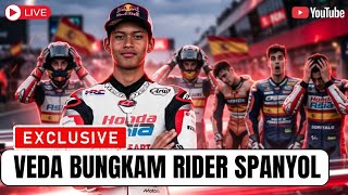 Gila Veda Pratama Bikin Rossi Takjub 9 Rider Spanyol Tumbang Di Le Mans