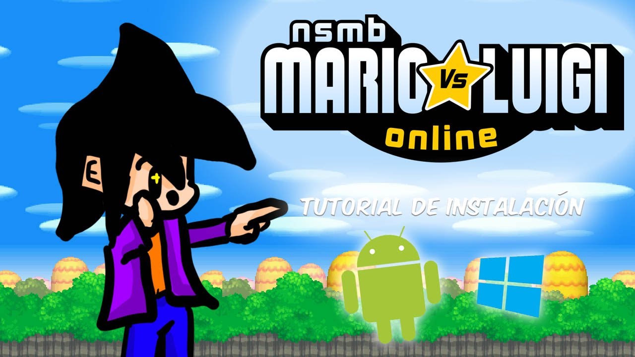 Cómo instalar MARIO VS LUIGI ONLINE - En ANDROID y PC
