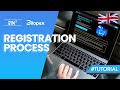 Bitopex tutorial  register account  english