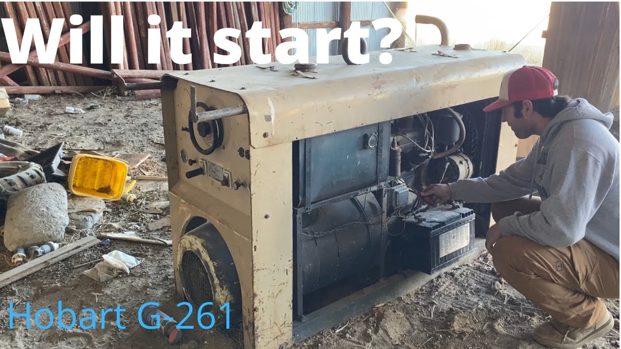 Hobart G261 Welder Will it start? YouTube