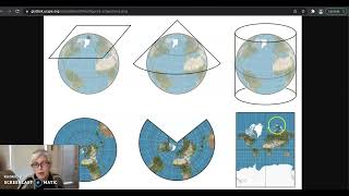 Physical Geography map examples and distortions
