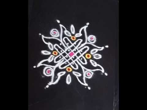 #Easy kolam rangoli #4to4#Rinku Thakre#