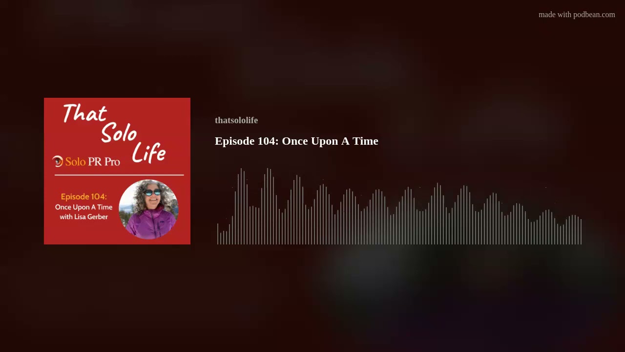 Episode 104: Once Upon A Time Episode 104: Once Upon A Time
