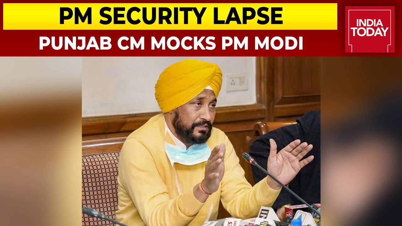 PM Modi Security Breach: Punjab CM Channi Hits Back At BJP With