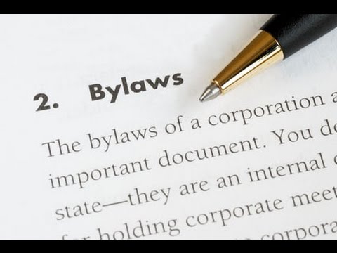 Video: Is bylaes of bylaes?