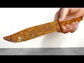 Rusty WW2 Trench Knife Get&#39;s A New Life!