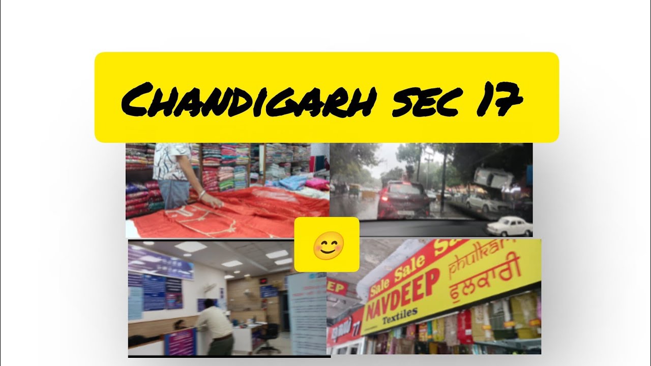 Chandigarh sec 17 market explore 😃😃