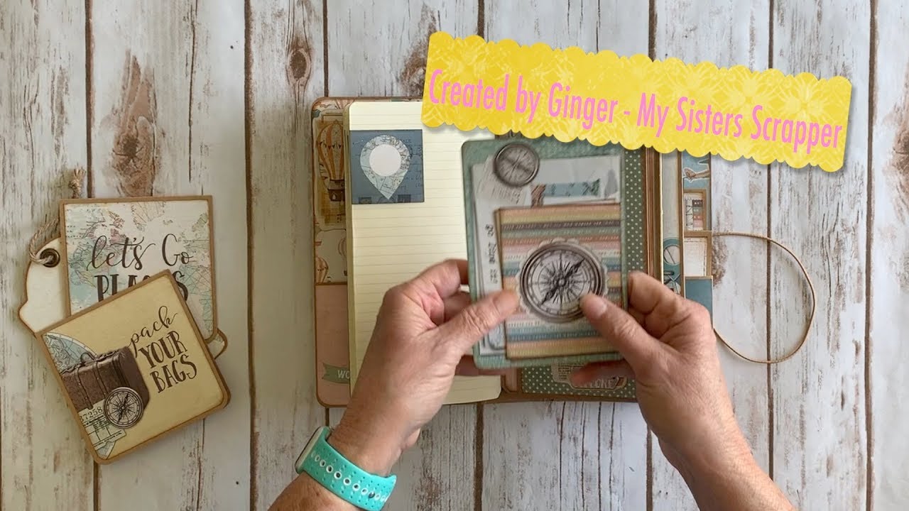 Simple Stories Simple Vintage Traveler Journal - YouTube
