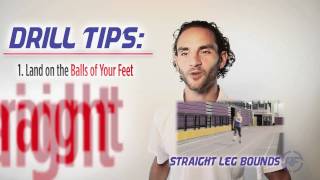 Running Drill - Straight Leg Bound