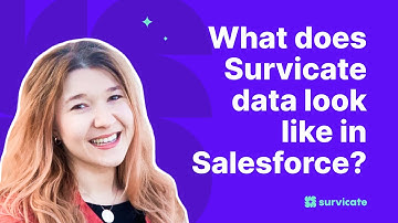 What do survey responses look like in Salesforce?