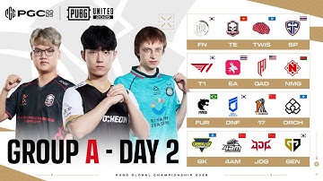 [PUBG_TW] PGC 2025 世界冠軍賽 - 小組賽 A 組 Day 2 !主播 !賽制 !team !map