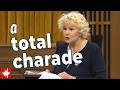 A total charade: Conservative MP Cheryl Gallant DISMANTLES Liberals' Bill C-9