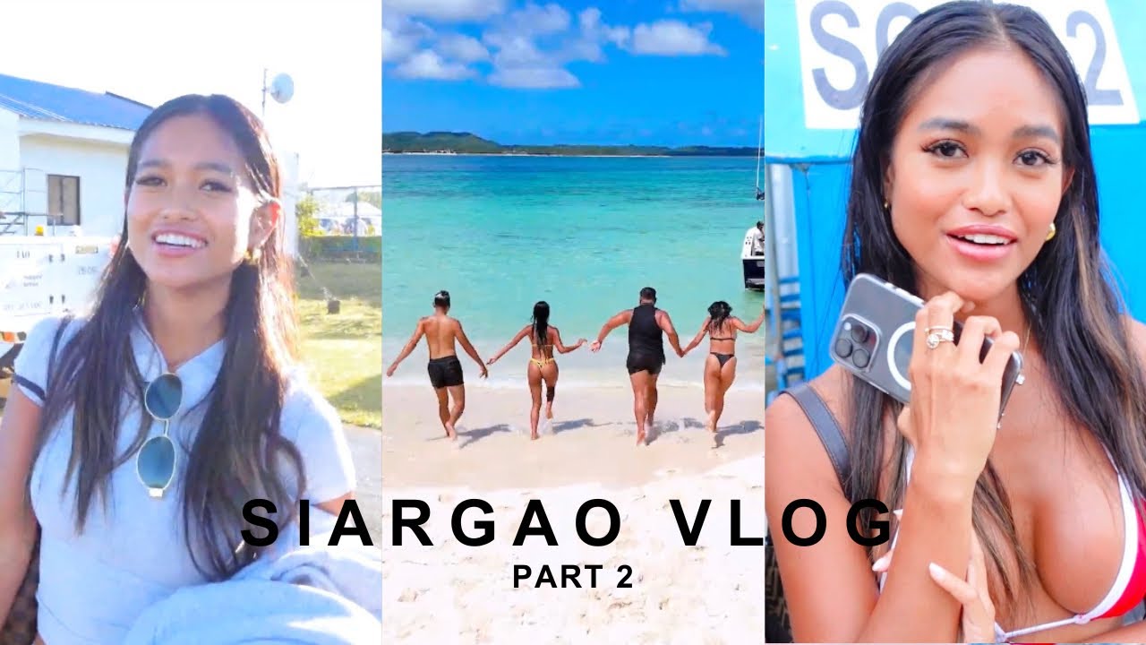 SIARGAO PART TWO I PARTY HARD WITH MY TEAM😂😭 | Maeurn Smiles - YouTube