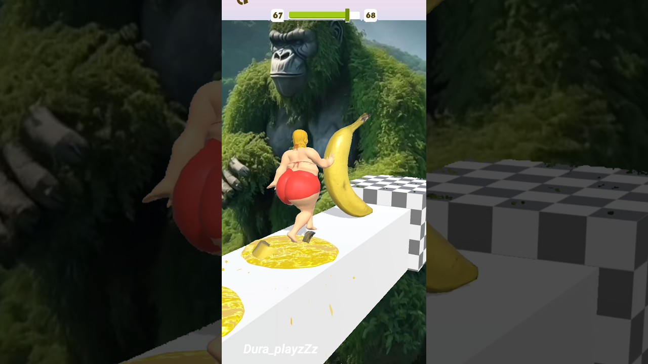 Squeezy Girl Gameplay:-66 Best Jump 