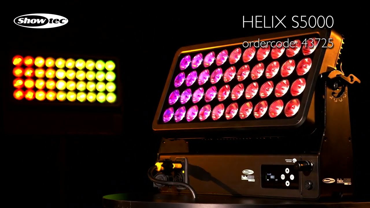 Showtec Helix S5000 Q4 - Demo