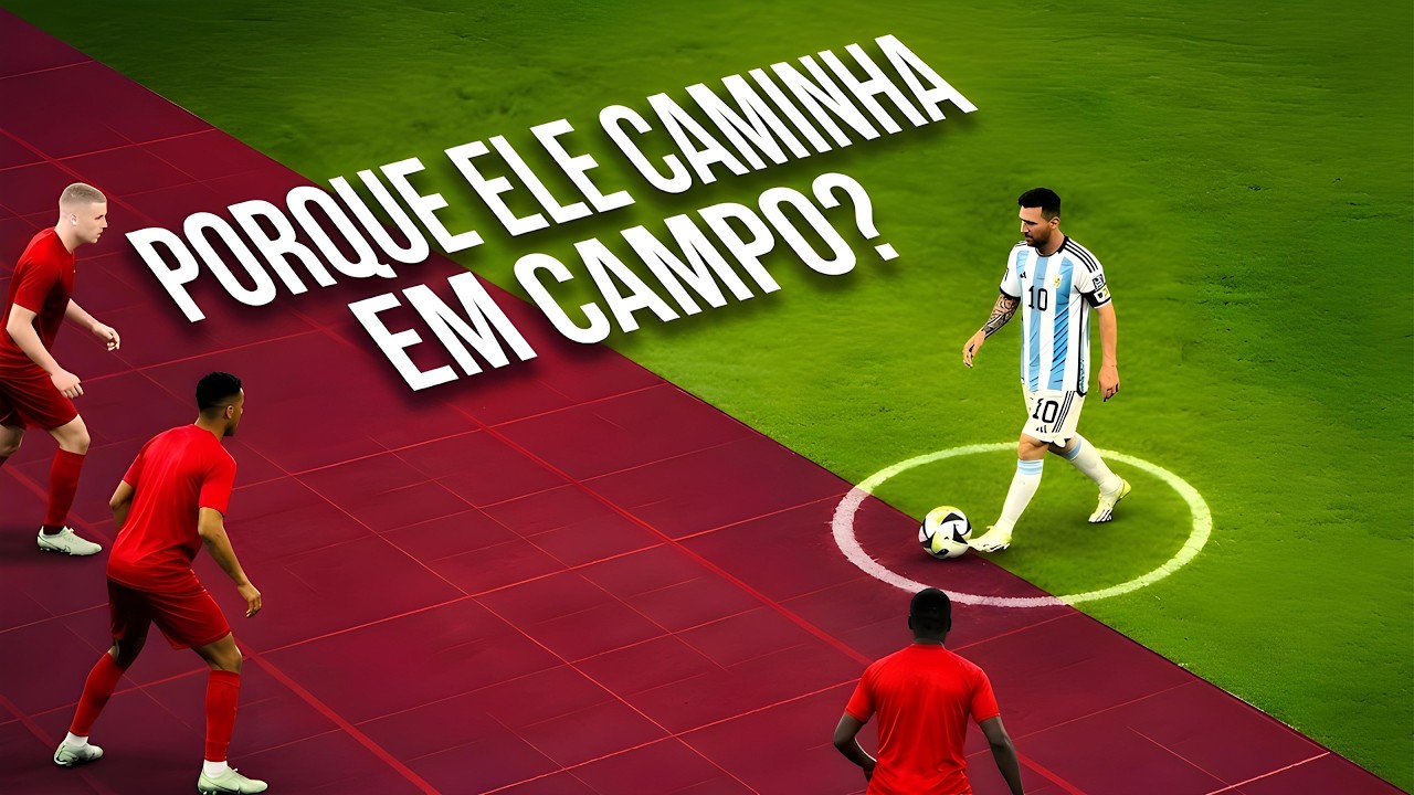 Por Que Messi Caminha 95% na Copa do Mundo