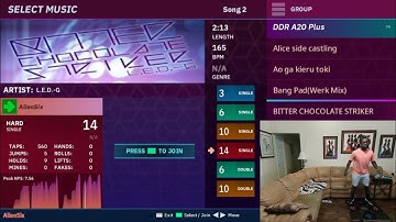 BITTER CHOCOLATE STRIKER (ESP-14) ‘AA’ [DDR A20 Plus]