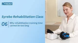 Why should the duration of each rehabilitation training be controlled to about 20 minutes?