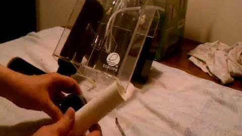 Eshopps PF 1000 Overflow Box unboxing and measurements