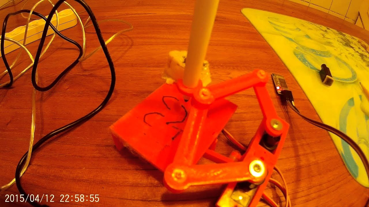 Plotclock with Android Drawing - YouTube