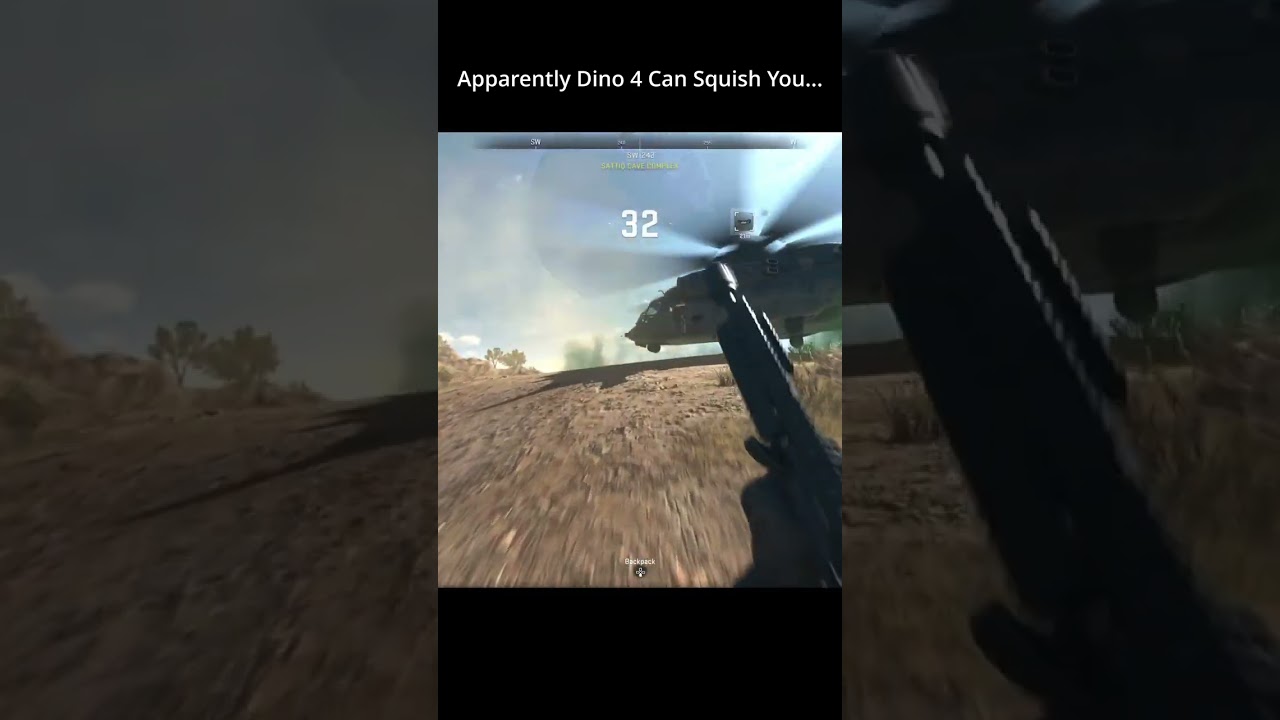 Apparently Dino 4 Can Squish You... | Call of Duty: Modern Warfare 2 (DMZ)  - YouTube, image size:1280x720