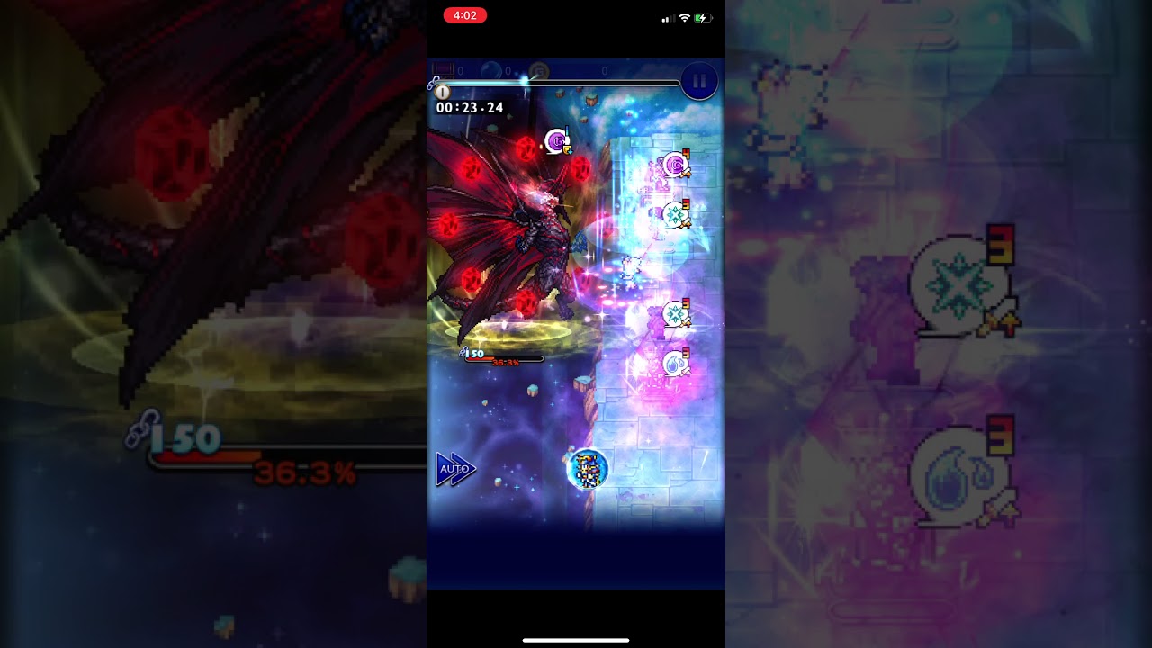 FFRK - Sub30 FF1 Cardia Bahamut