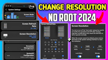 How To Change Android Screen Resolution + Screen Refresh Rate | Stable Fps & Performance | No Root