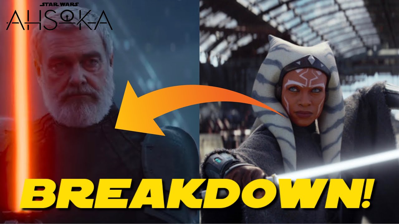 AHSOKA TRAILER BREAKDOWN+THINGS MISSED+EASTER EGGS! Star Wars