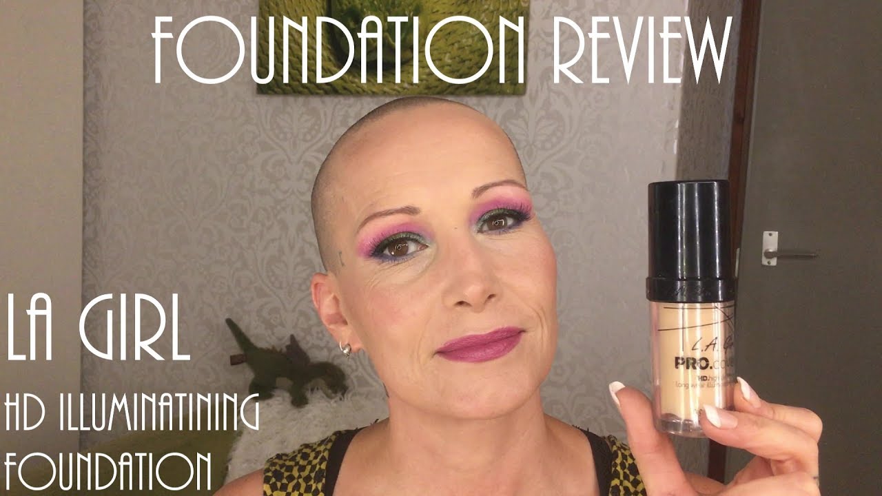Foundation Review: LA Girl Pro HD Illuminating Foundation |Tested on Dry, Mature skin!