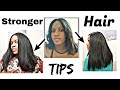 TRY NOW!! Stronger Hair Tips! Things I&#39;ve done to Strengthen my Hair Strands and Retain Length 🍃